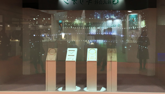 国際宝飾展 プロジェクションマッピング